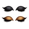 2 Lazy Stickers Eye Shadow Eyelash Pairs Reusable Eye Makeup Stickers