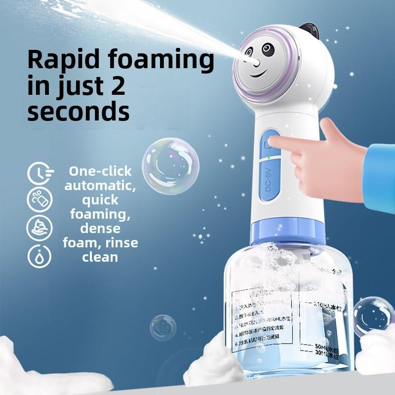 Pet Dog Bath Aerator Cat Shower Gel Foaming Machine Electric Foaming Machine Cute Deer Bubble Machine
