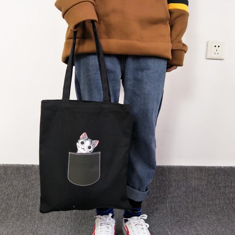 Маленькая свежая литературная сумка, женские сумки, сумки на плечо с темным ветром, школьные сумки для студентов, новые ручные холщовые сумки