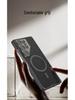 Премиальный кожаный чехол с магнитом для Samsung S25 Ultra