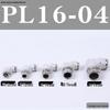 Быстроразъемное соединение для пневматической трубки: PL8-02, 4-M5, 6-01, 10-03, 12-04 Резьбовой угольник