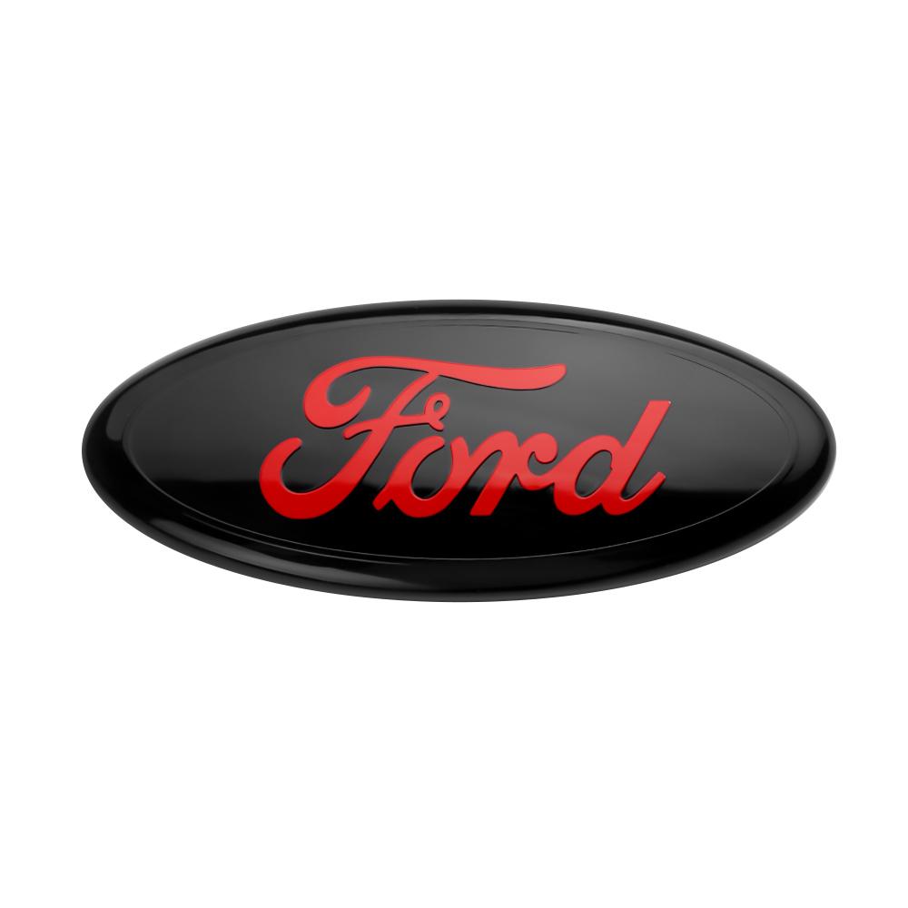 115/150/176/224mm Car Hood Front Grill Emblem Tail Trunk Logo Cover Decoration For Ford Mondeo Kuga Fiesta Ghia Focus ST Ranger