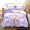 3D Print Guardian Angel Comfortable Duvet Quilt Cover Pillowcase Bedding Set Children Bedroom Decoration Home Textile