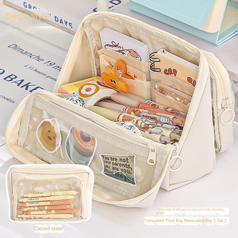 Multi-functional Pencil Case Detachable Stationery Organizer for Student Gift