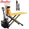 HOULAR High Stroke Electric Pallet Jack/Scissor Lift Truck
