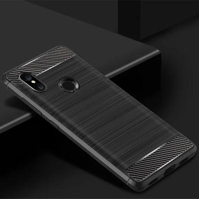Для Xiaomi Mi 8 se mi8se Mi 8se Мягкий силиконовый чехол Роскошный чехол из углеродного волокна для xiaomi 8se mi8 se Противоударные матовые задние чехлы
