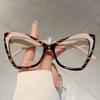 Vintage Anti Blue Light Blocking Butterfly Glasses Women For Female Luxury Brand Designer Myopia Prescription Optical Frame