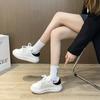 Little White Shoes Women'S New Summer Breathable Bread Shoes Platform-Soled Student Board Shoes Trendy Casual Sports Mesh