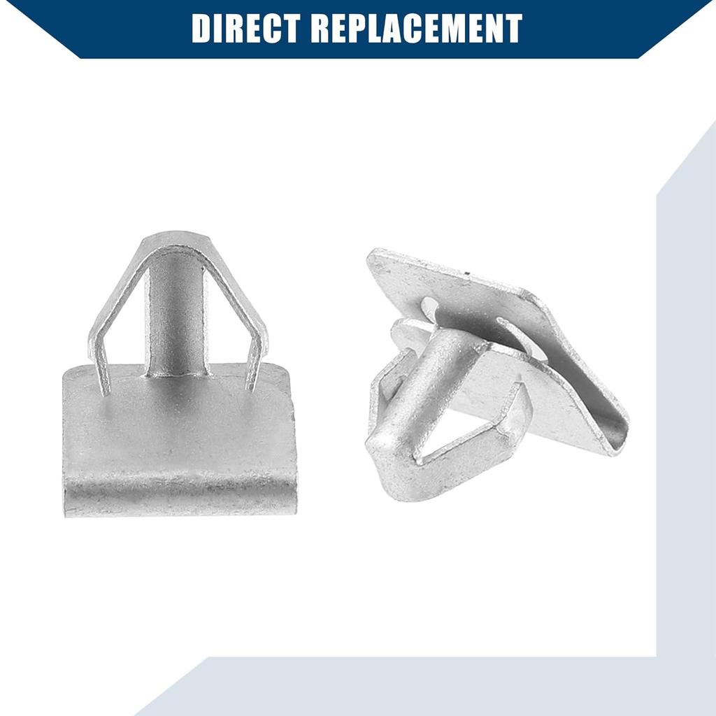 W715288-S439 / Front/Powertrain Skid Plate Clip for Ford F-150 2011- / Transmission Skid Plate Fastener/Surface Coating Treatment/Metal / 4Pcs