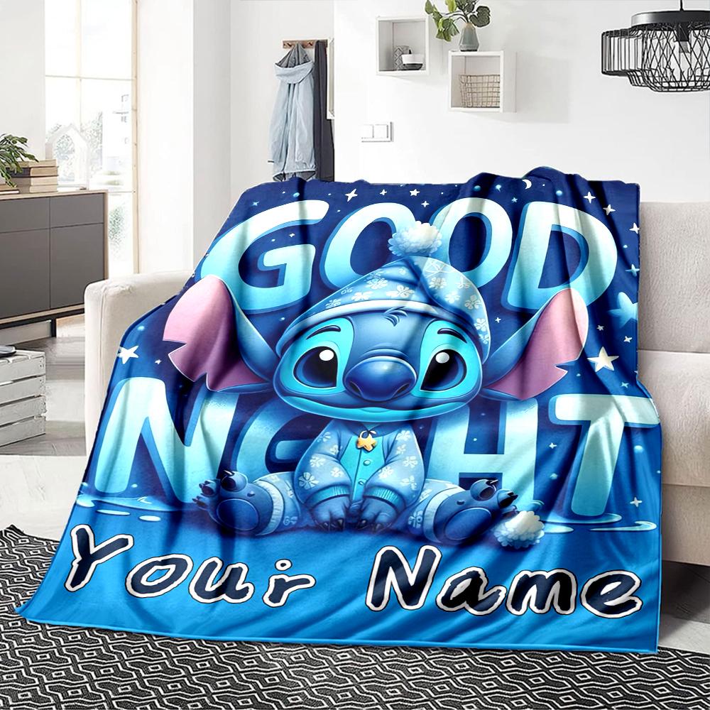 Custom Name Pet Portrait" blanket for Couch & Bed, Plush Cozy Fuzzy Blanket Super Soft & Warm Blankets for Fall and Winter. 0908130