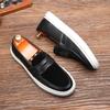 Модный Роскошный Бренд Мужские Повседневные Туфли Ручной Работы Кожаные Мужские Лоферы Мужские Слипоны Горячая Распродажа Балетки Мужские Дышащие Туфли для Вождения