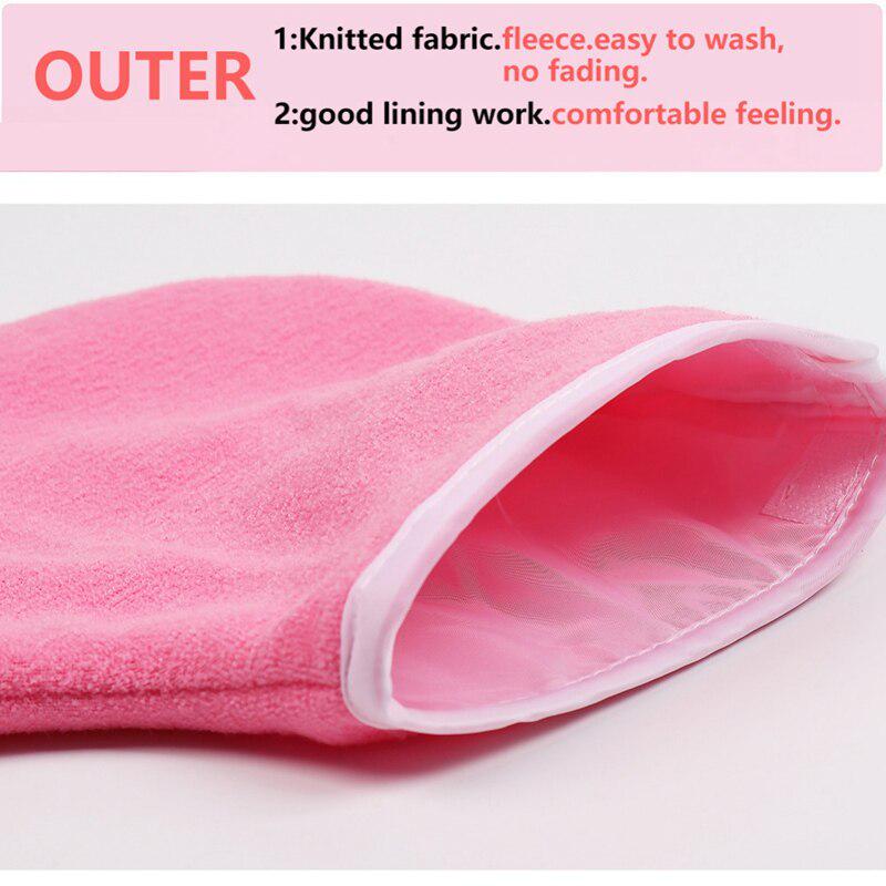 Парафиновые рабочие перчатки, пинетки, восковые перчатки для обработки рук, чехол для спа-салона для женщин, парафиновые теплые утепленные варежки