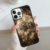 Винтажный барочный рисунок Чехол для телефона Для iPhone 17 Air 11 12 13 14 15 16 Pro Max Чехол Для iPhone 17 Air Max Plus Чехол-ракушка