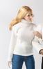 Scale Action Figure Compatible with TBLeague Body Beautiful Girl Winter White High Neck Sweater Body and Other Clothes Not [TOYBARJAPAN] 1/6 CJG-W011D