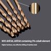 M35 Cobalt Twist Drill Electric Drill Bit For Iron Metal Stainless Steel 1.0 1.2 1.8 2.5 3.1 3.4 3.9 4.7 5.6 7.4 8.1 9.5 11 12mm