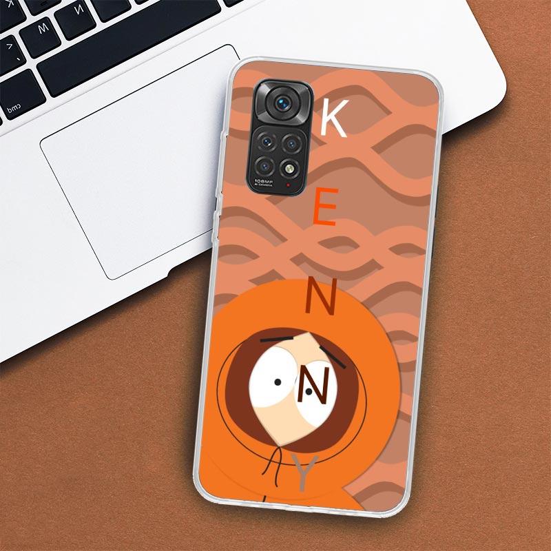 Cartoon S-South P-Parkes Phone Case For Xiaomi Redmi Note 14 13 12 12S 11 Pro Plus 11S 10 10S 11T 11E Soft Transparent Shell Cov
