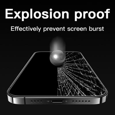 2 шт. закаленное стекло для iPhone 11 12 13 14 15 16 Pro Max 13 Mini защитная пленка для экрана iPhone 16 15 14 Plus защитная стеклянная пленка