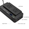 200W Power Inverter Portable DC 12V To AC 110V Car Inverter Power Converter Transformer with Dual