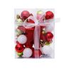 30pcs 3cm Christmas Tree Topper Star Ornament Set Holiday Decorations Xmas Hanging Decor