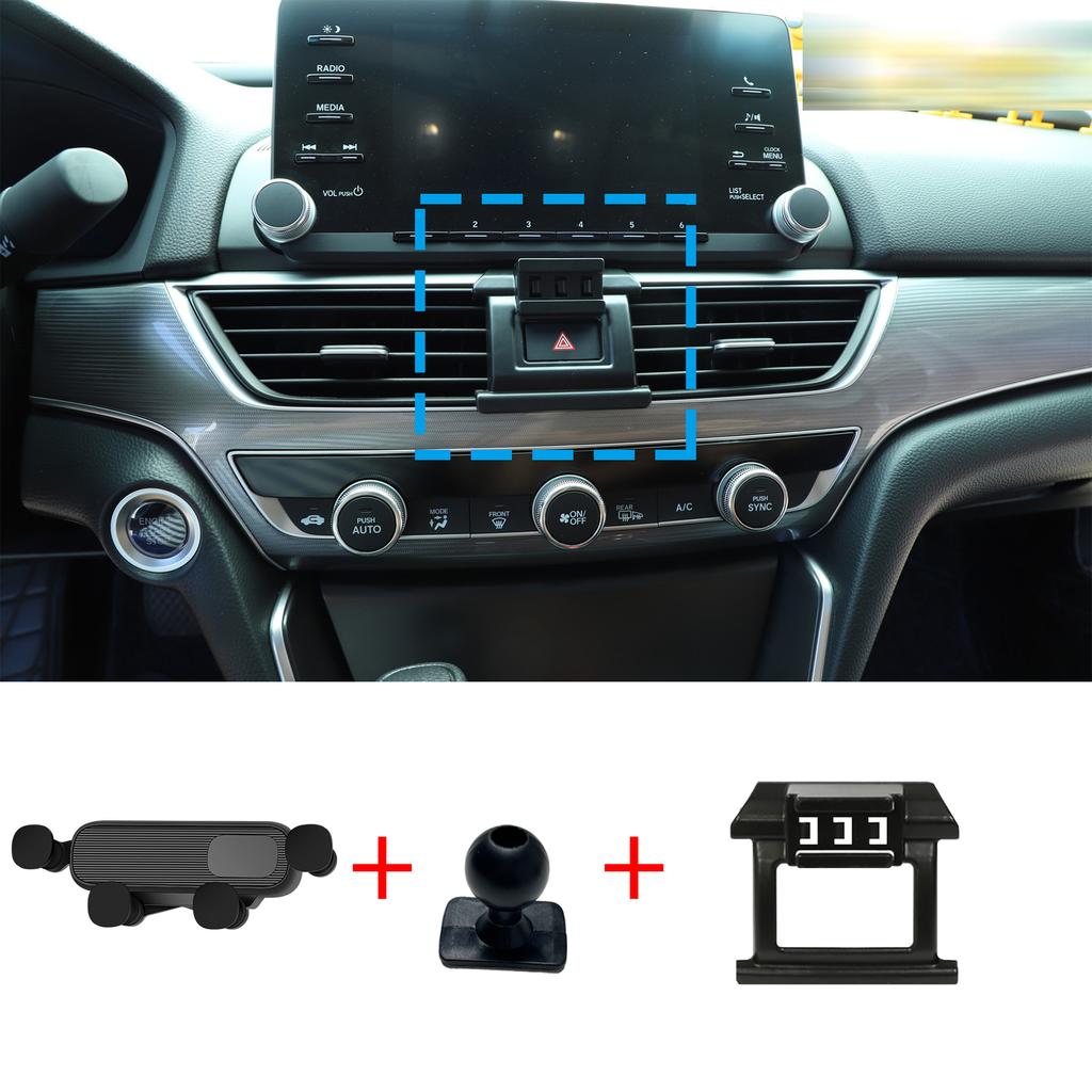 Крепление GPS-навигатора Автоаксессуары для Honda Accord 10-го поколения 2018 Держатель для мобильного телефона в автомобиль