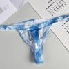 Mini T-back Men's Panties Large Size Male Briefs Breathable Men Thongs  Summer
