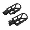 Motorcycle Foot Pedal Stainless Steel 120mm Black Rider Foot Peg Rest Pedal for TW200 PW50 PW80 Pit Dirt Bikes
