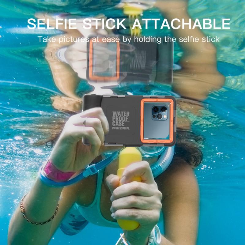 Waterproof Phone Case Swimming Outdoor Underwater Video Recording Shockproof Protective Cover