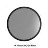 Lens Filter Photography HD Lens UV Filter Ultra Slim Camera Accessories 37mm 40mm 46mm 49mm 52mm 55mm 58mm 62mm 67mm 72mm 86mm