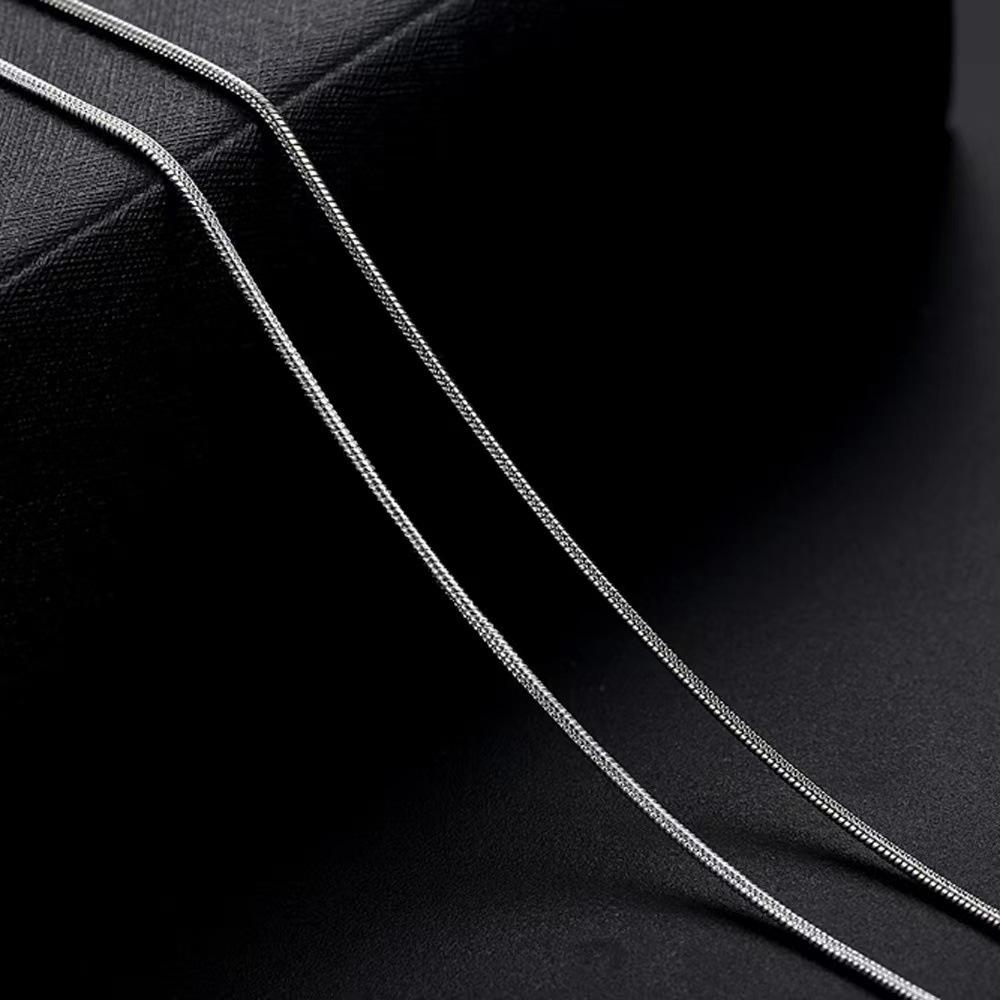 925 Sterling silver necklace High quality Snake chain Fashion jewelry chains For Women Men Wedding Birthday Party GiftGood product
