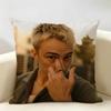 DDrews Starkey Singer Cushion Cover Natural Linen Organic Fabric DoubleSided Printing Room Sofa Decor Pillow Case