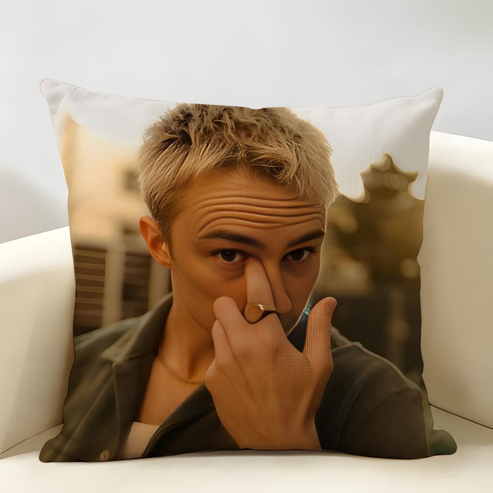 DDrews Starkey Singer Cushion Cover Natural Linen Organic Fabric DoubleSided Printing Room Sofa Decor Pillow Case