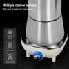 300 ML Capacity Stovetop Coffee Pot 304 Stainless Steel Stovetop Espresso Maker  For Brewing Coffee