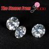 Charm Valentine Couple Gift 925 Sterling Silver Jewelry Sets Fashion Cubic Zircon Snowflake Design Necklace Earrings
