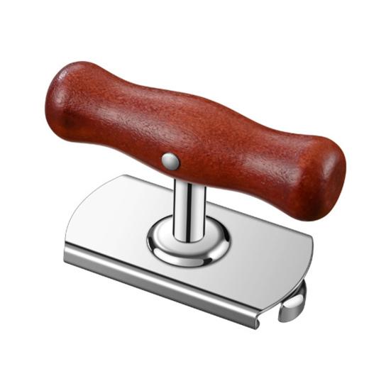 Открывалка для банок для слабых рук Нержавеющая сталь Регулируемая открывалка для крышек банок Сверхпрочный инструмент для снятия крышек бутылок для пожилых людей, артрита, женщин, детей