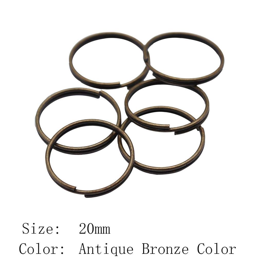 NewArrivals Jewelry Findings And Components 20mm Key Ring 5 Sizes 6 Colors Accessories Parts Items Accessories Man