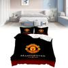 Постельное белье Manchester United из мягкой полиэфирной ткани для спальни фанатов
