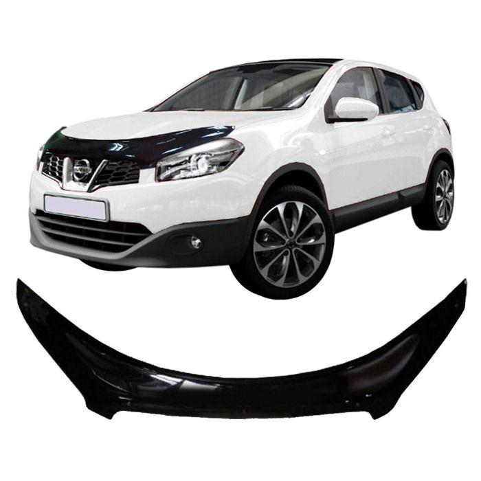 SCOUTT | Bra Capot Déflecteur Protection Pour Nissan Qashqai +2 NJ10 2008-2014, Aérodynamique, Assemblage Facile