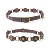 Women's Retro Alloy Cowboy Belt - Heavy Wide Decorative Accessory