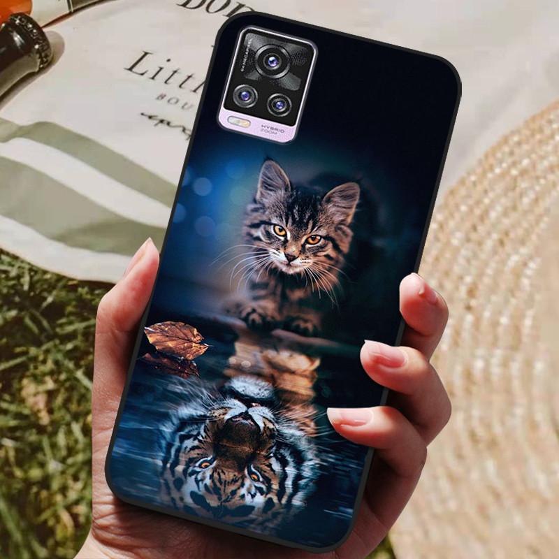 Для чехла Coque Vivo V20 Pro 2018 Силиконовая задняя крышка Чехол для телефона Для Vivo V20 V2025 V2024 Чехлы V20Pro V 20 Pro Мягкий бампер Fundas