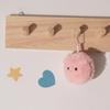 Soft Plush Pig Head Bag Pendant Animal Keychain Plush Pig Keychain  Female Lady Girl
