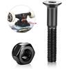 This multi-functional portable skateboard tool comes with a 2-in-1 Allen wrench and Phillips screwdriver.