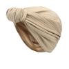 Silver Wire Cow Horn Toe Cap Autumn Winter Knot Fashion Headscarf Hat Women's Hats
