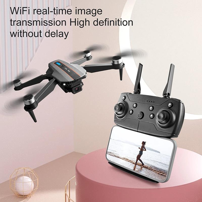 S91 EVO Drone 4K HD Dual Camera Obstacle Avoidance Aircraft 5G Wifi FPV Folding Brushless Wide Angle Aerial Photo RC Quadcopter