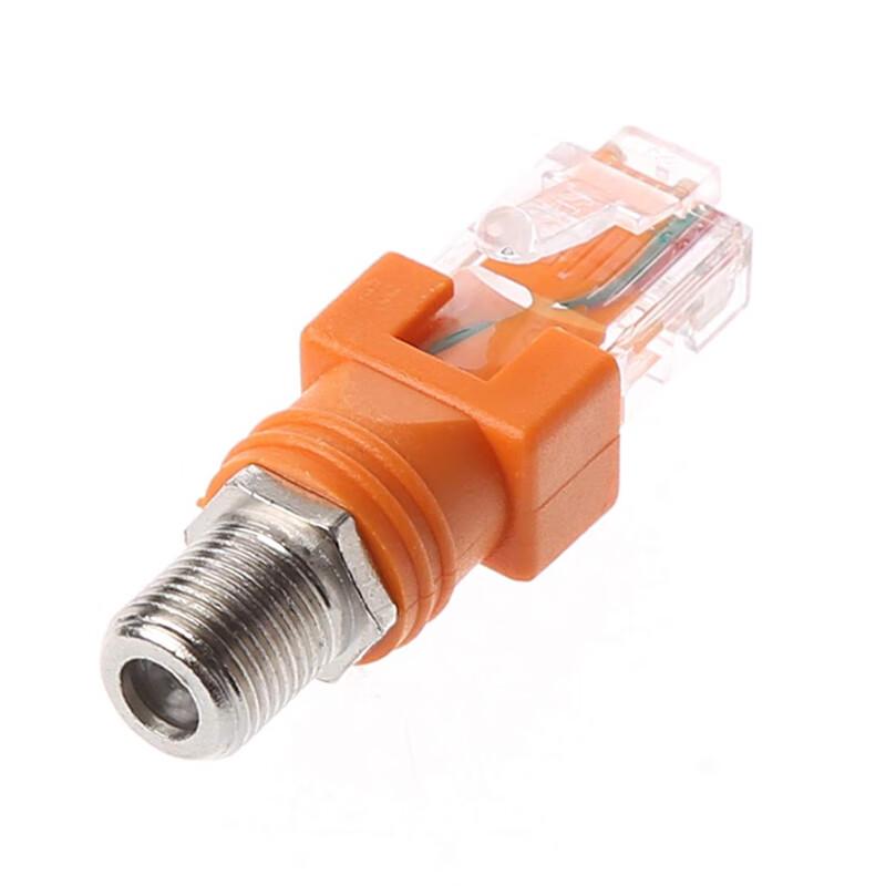 Адаптер CommKing RJ45 на коаксиальный кабель F-типа