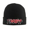 Женская Мужская Вязаная Шапка-Бини Манжета Exodus Рок-группа Мерч Зимняя Теплая Шапка-Череп Вязаная Шапка Кепка Музыкальная Шапка-Бини Вязаная Шапка