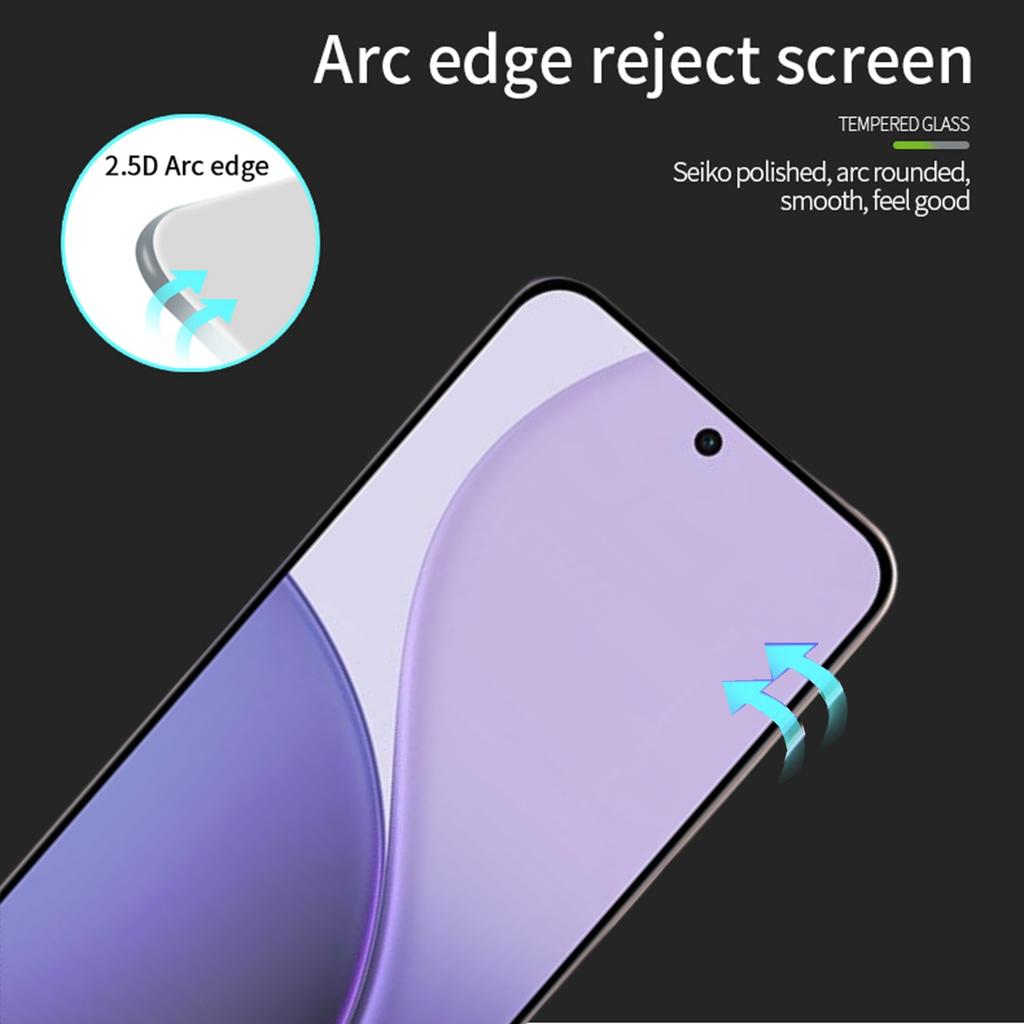 Для Oppo Reno14 F 5G Защитная пленка из закаленного стекла PINWUYO JK Series-2 9H Полная защита экрана