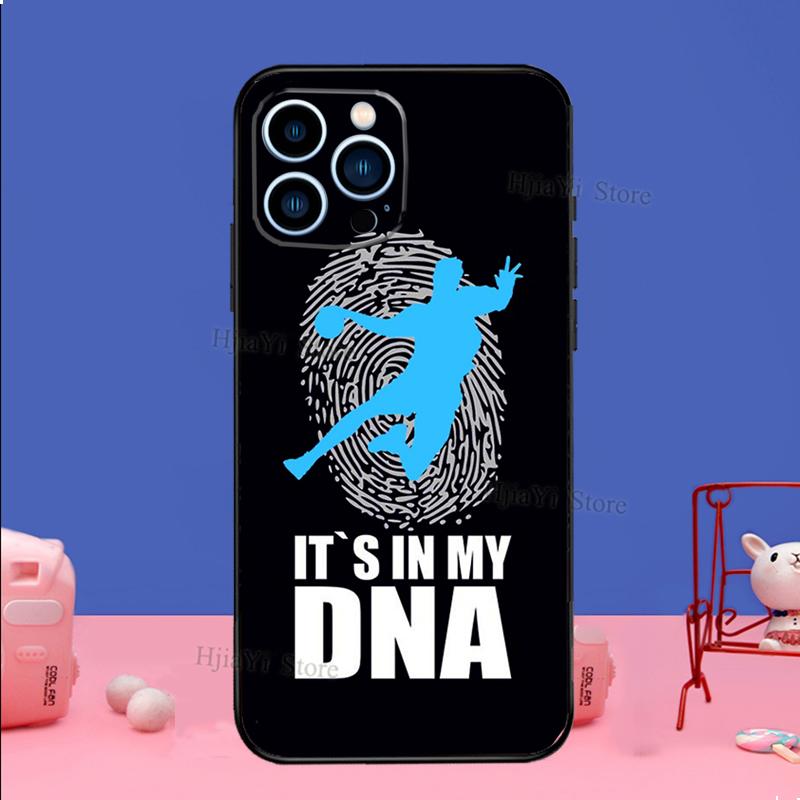 Handball Sport Phone Case For iPhone 16 15 11 12 13 14 Pro Max Mini X XS XR Plus SE2 Funda Coque Capa Cover