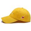 Женская Бейсболка с Вышивкой Буквы Сердце Летняя Мужская Однотонная Snapback Унисекс Шляпа от Солнца Осень Спортивная Хип-Хоп Бейсболка Кепка