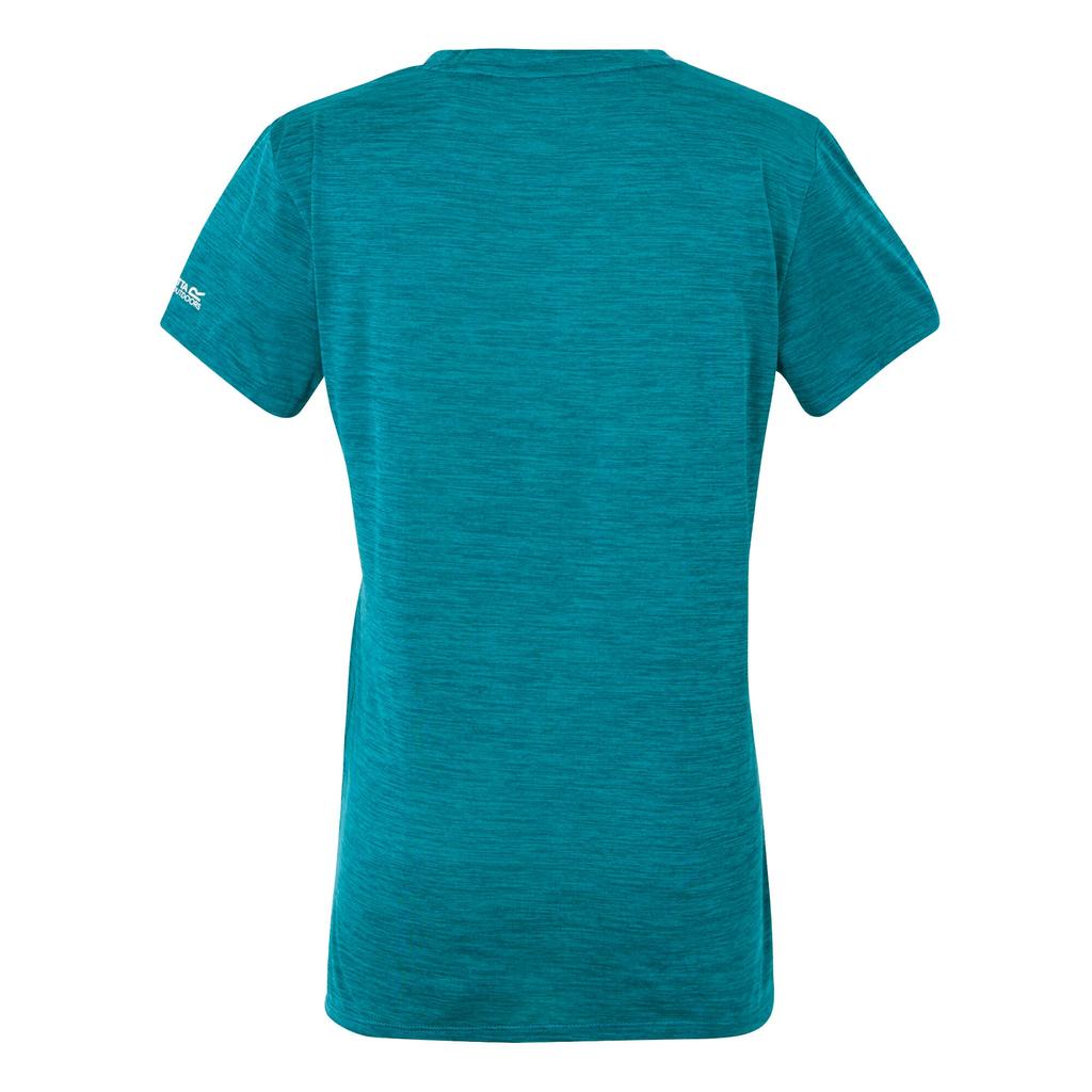 Regatta Женская/дамская футболка Fingal IX Live Free Be Wild Marl