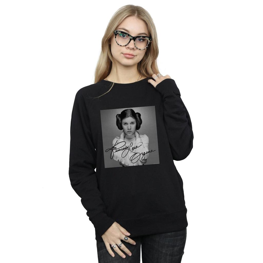 Star Wars Womens/Ladies Princess Leia Organa Sweatshirt